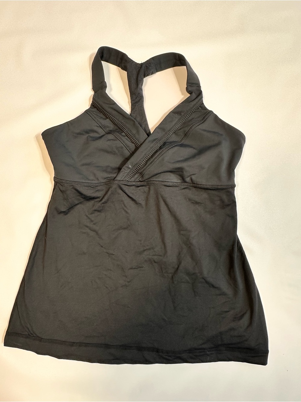 lululemon athletica Black Racerback Tank with Built-In Support - Picture 3 of 5